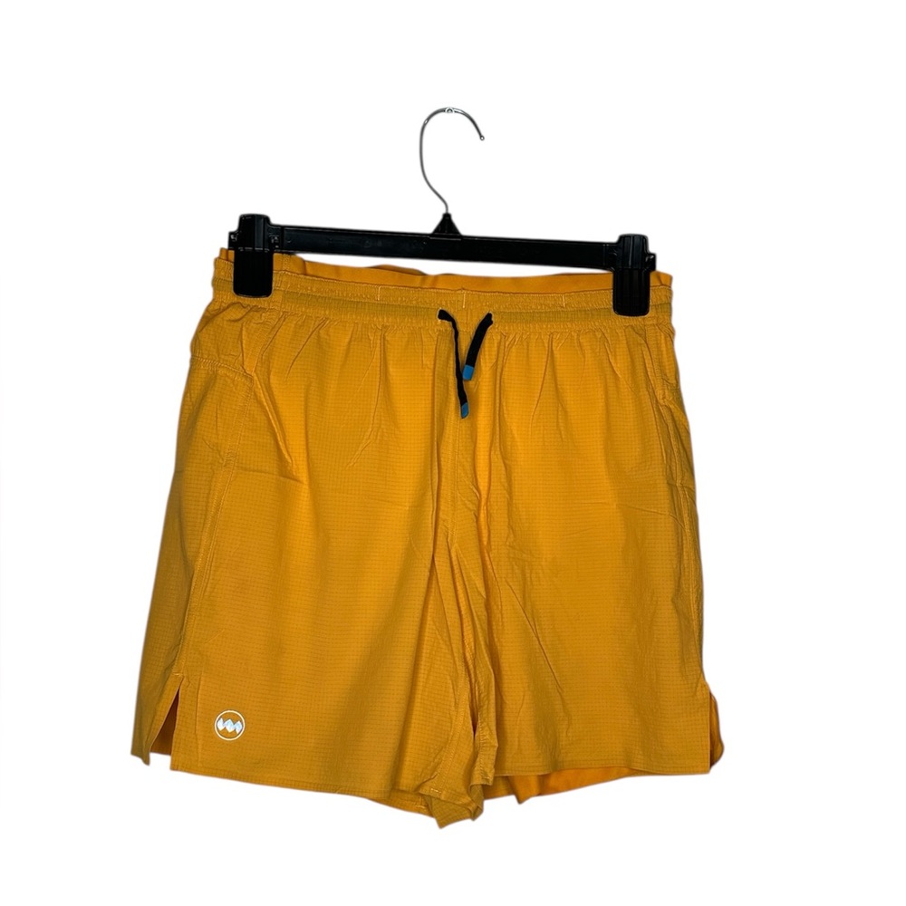 Men's Athletic Shorts in Yellow ianji